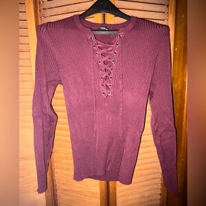 INC tie sweater.